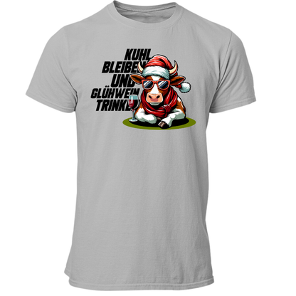 Kuhl bleiben und Glühwein trinken | Premium T Shirt