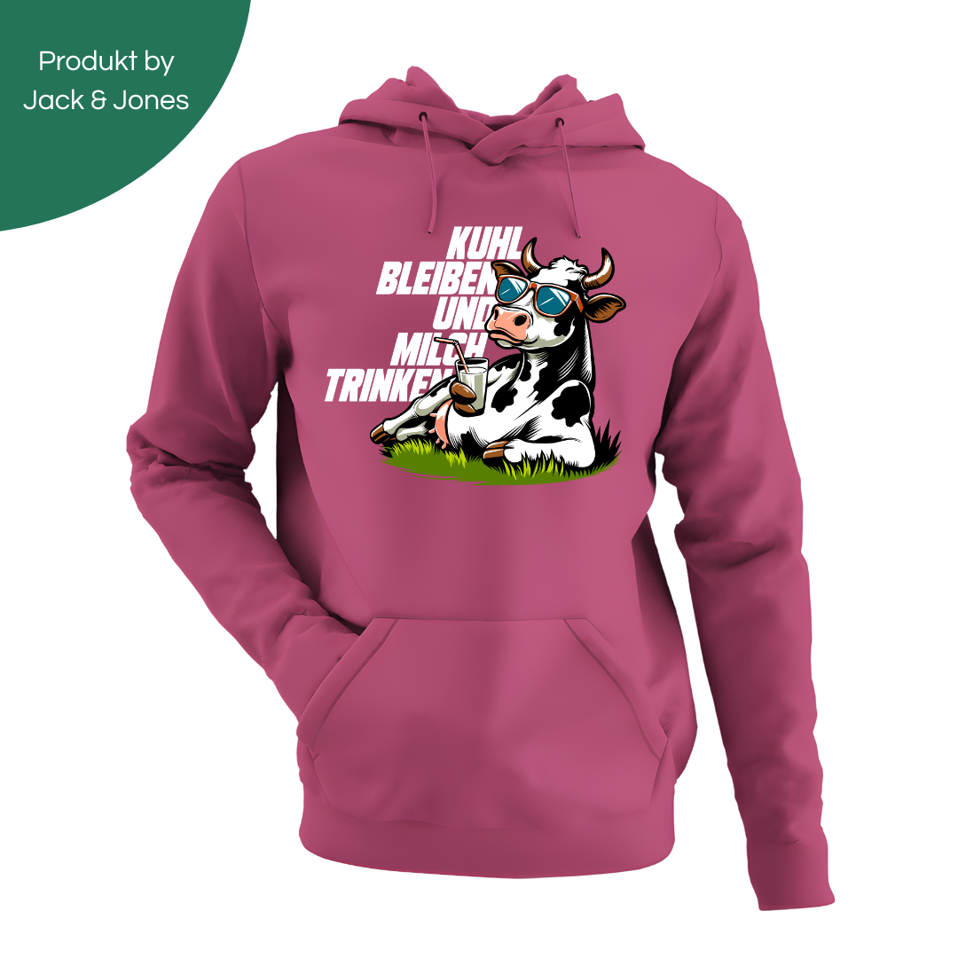 Kuhl bleiben und Milch trinken | Jack & Jones Hoodie