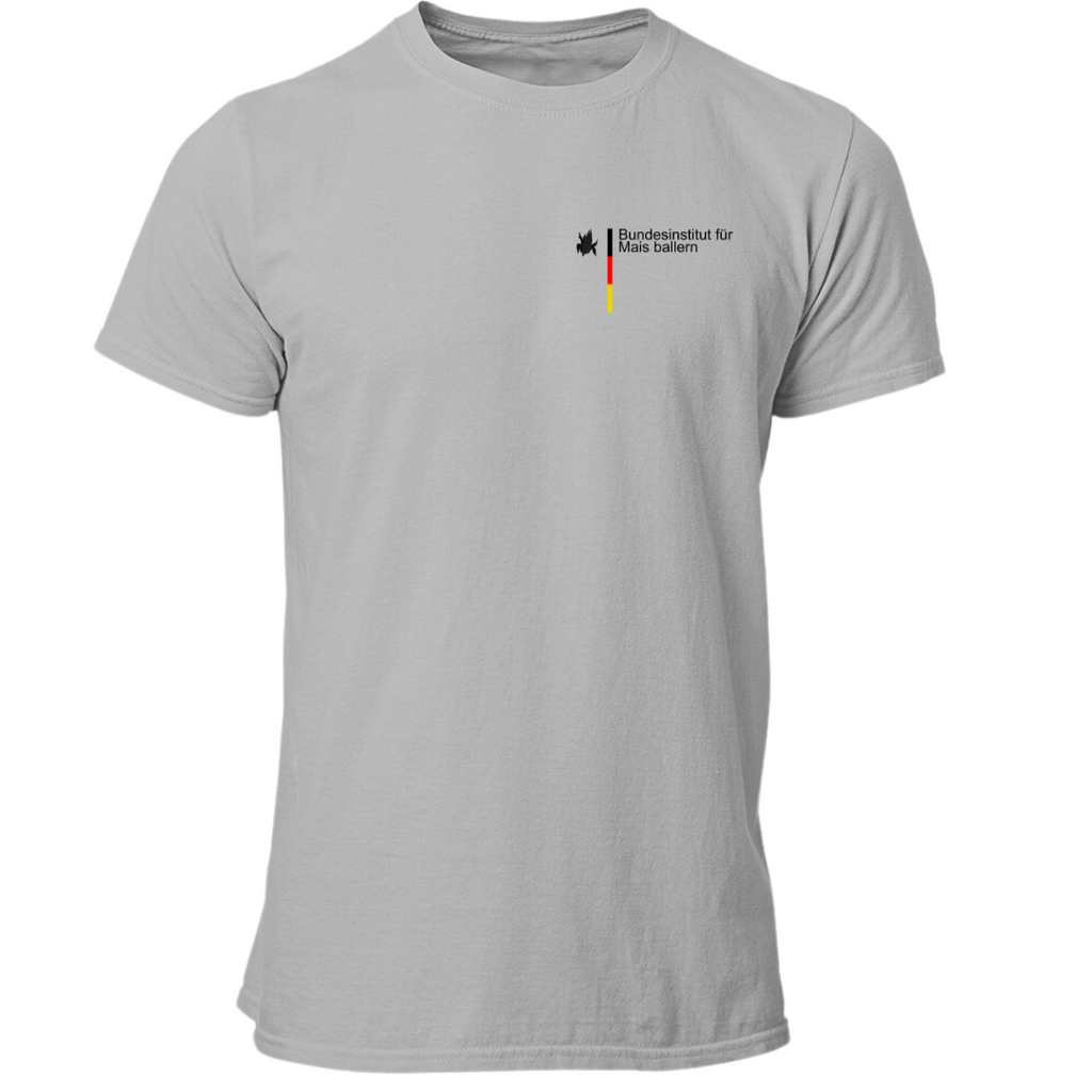 Bundesinstitut Mais ballern Brustdruck| Premium T Shirt