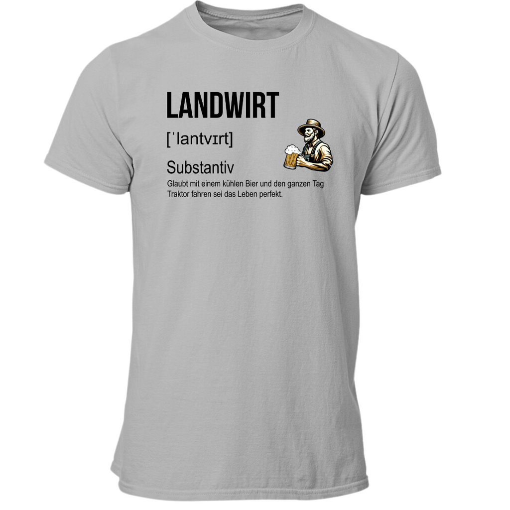 Definition "Landwirt" | Premium T Shirt