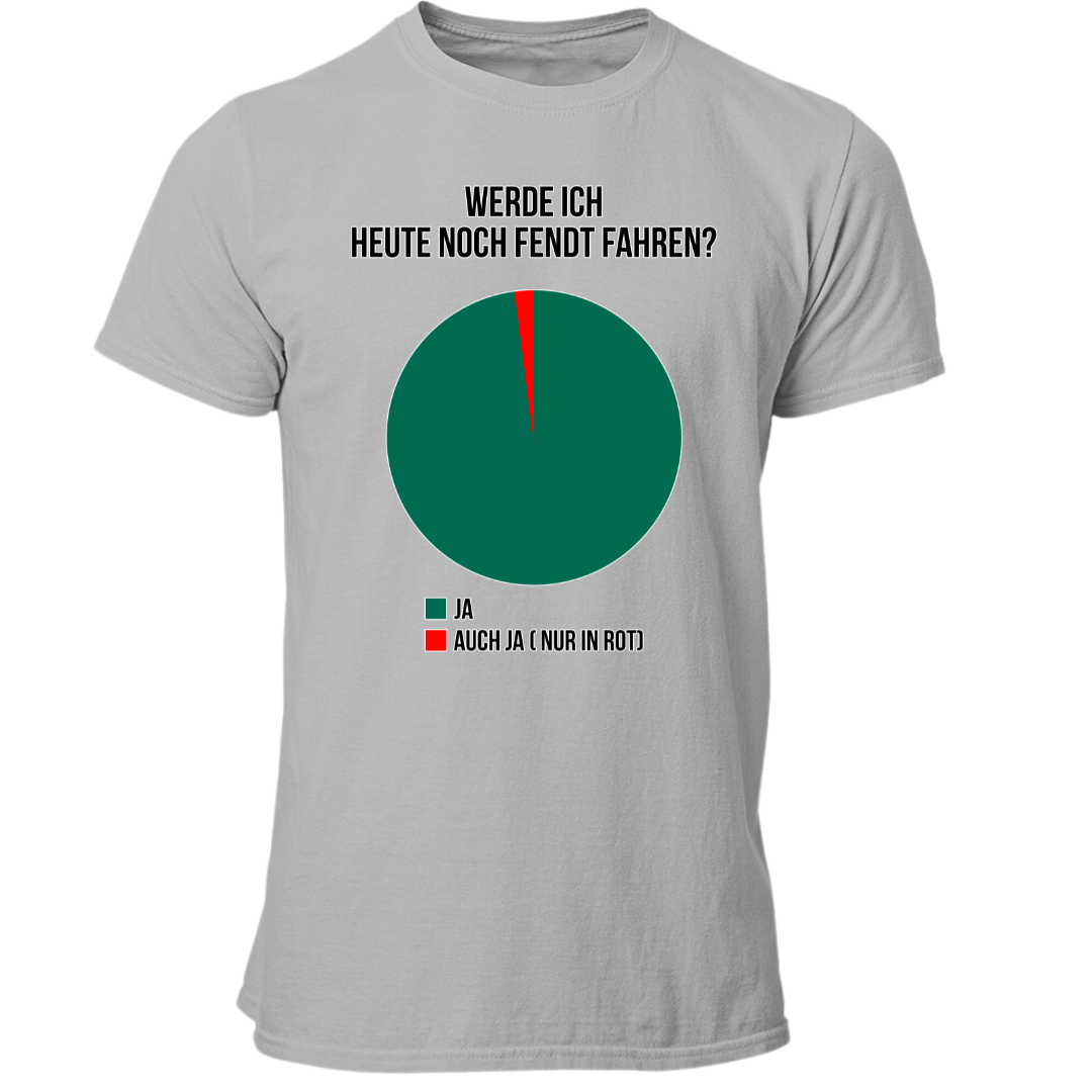Werde ich heute noch Fendt fahren | Premium T Shirt