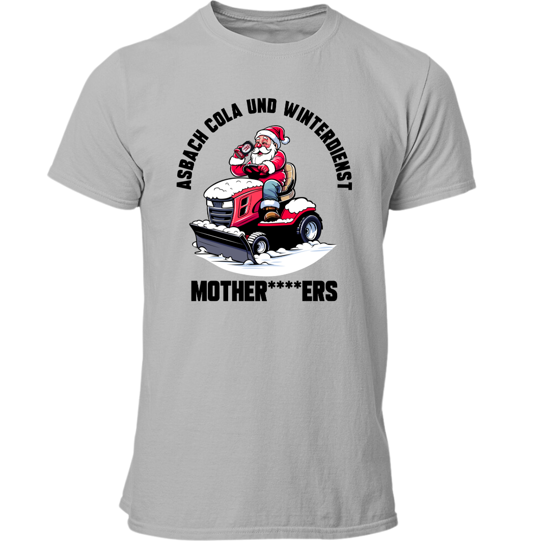 Asbach Cola und Winterdienst Mother****ers | Premium T Shirt