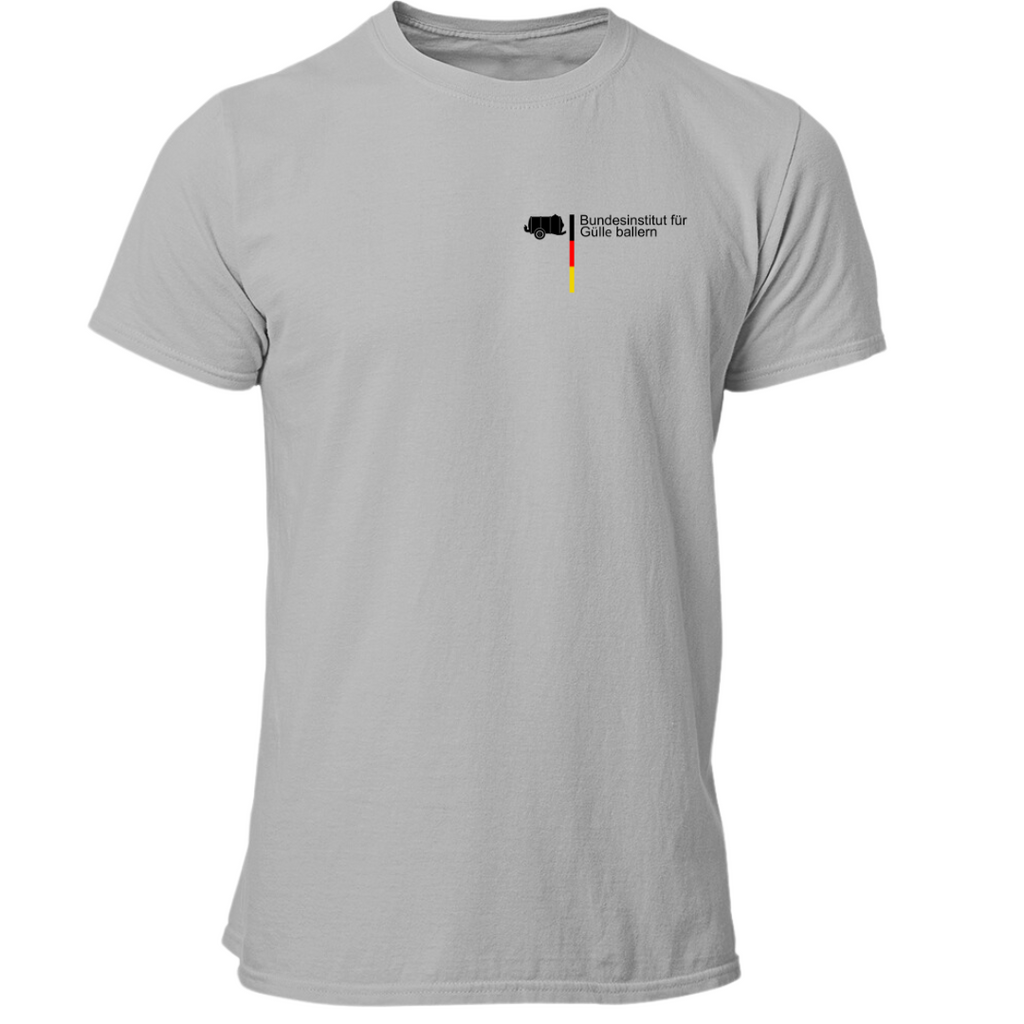 Bundesinstitut Gülle ballern Brustdruck | Premium T Shirt