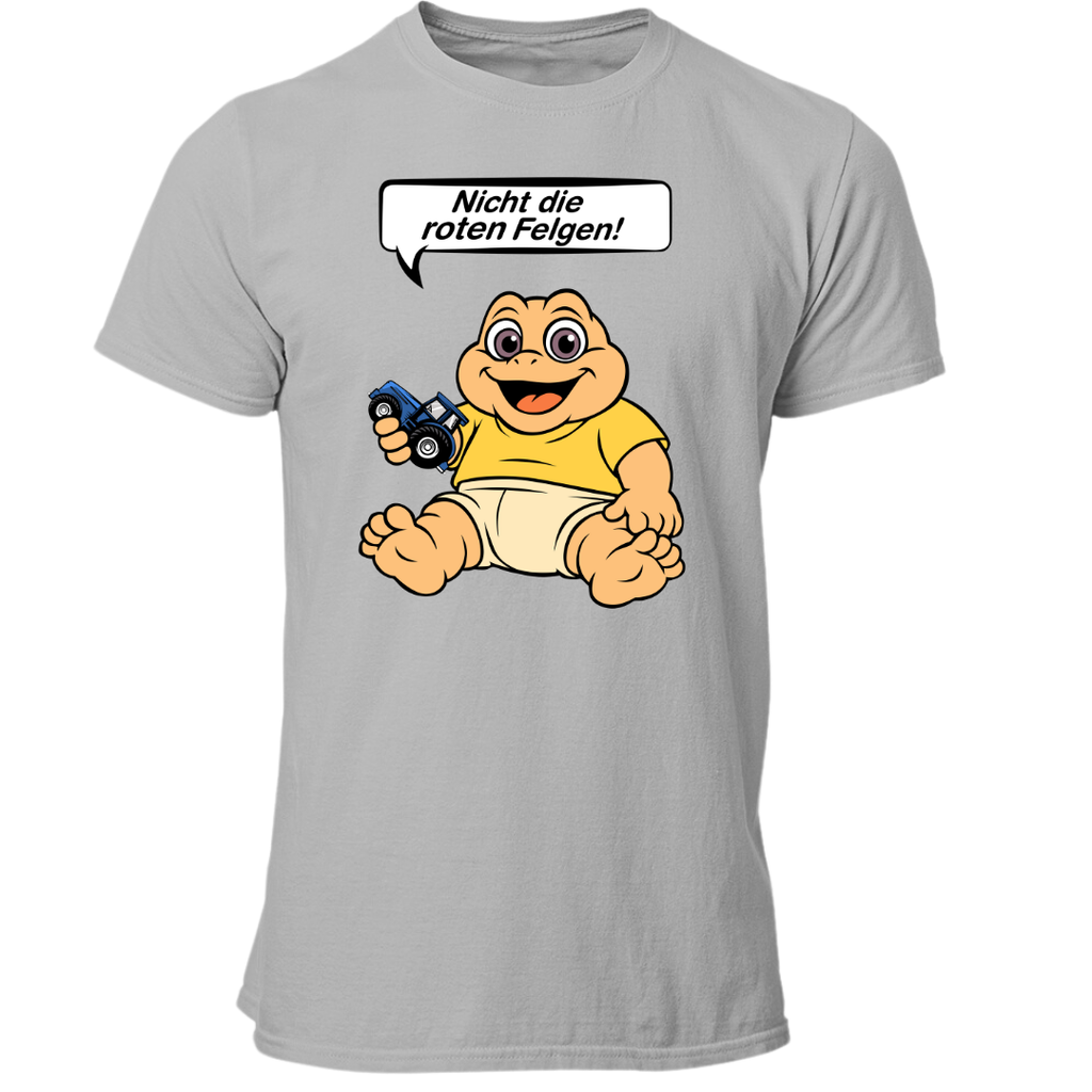 Nicht die Roten Felgen Dinobaby New Holland Edition | Premium T Shirt