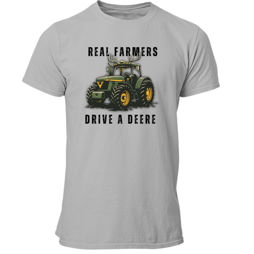 Real Farmers Drive a Deere | Premium T Shirt