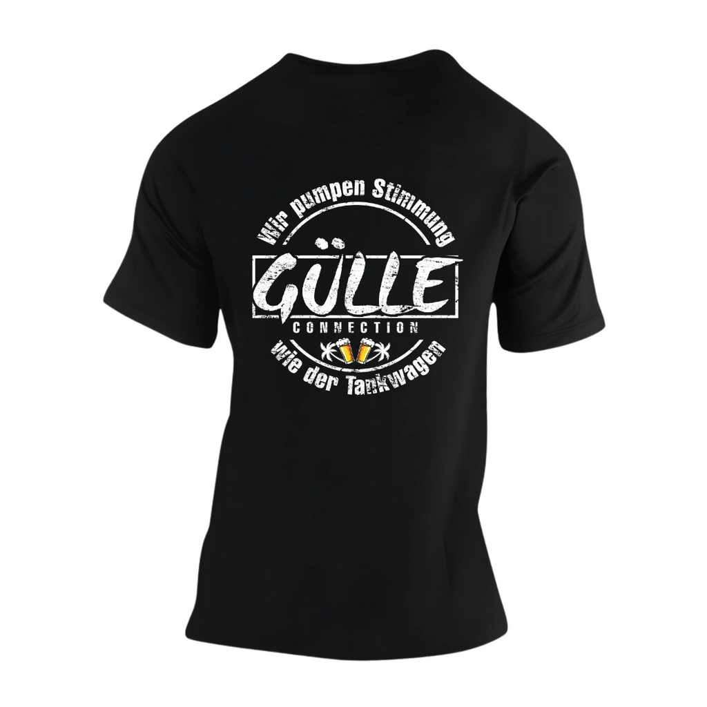 Gülle Connection Rückseite | Premium T Shirt