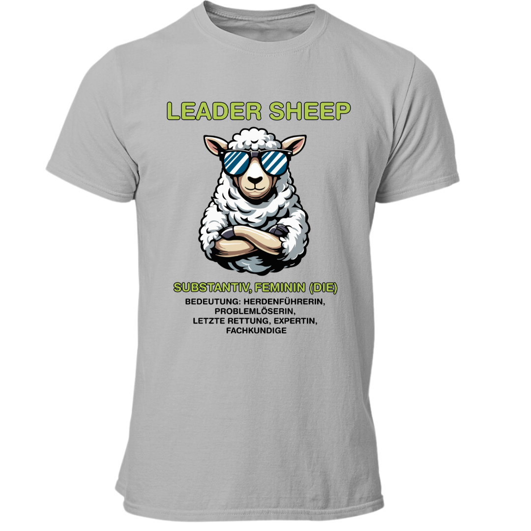 Leader Sheep Bedeutung | Premium T Shirt