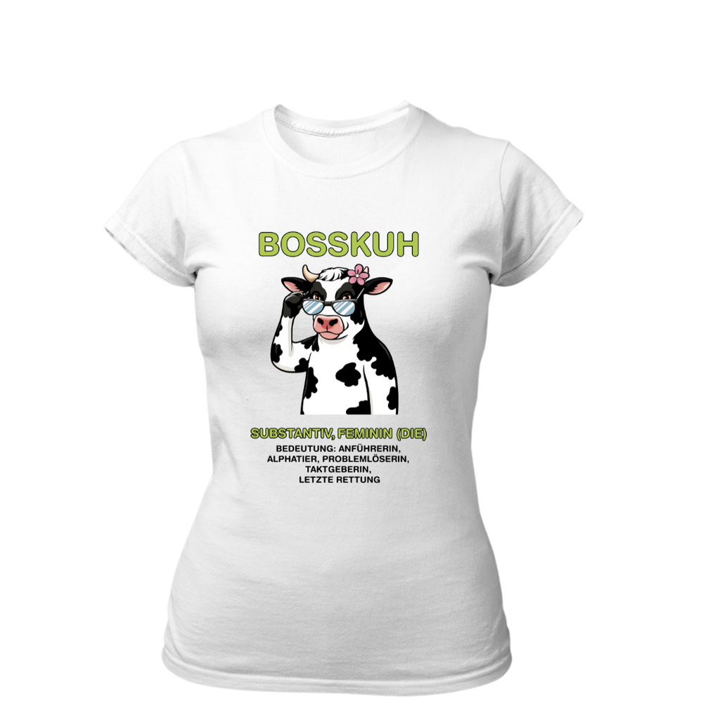 Bosskuh Bedeutung | Premium T Shirt Frauen