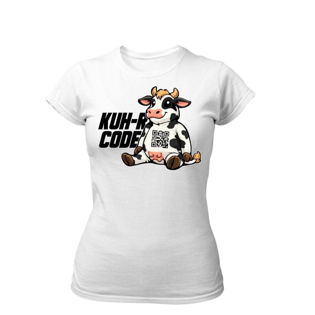 Kuh R Code | Premium T Shirt Frauen