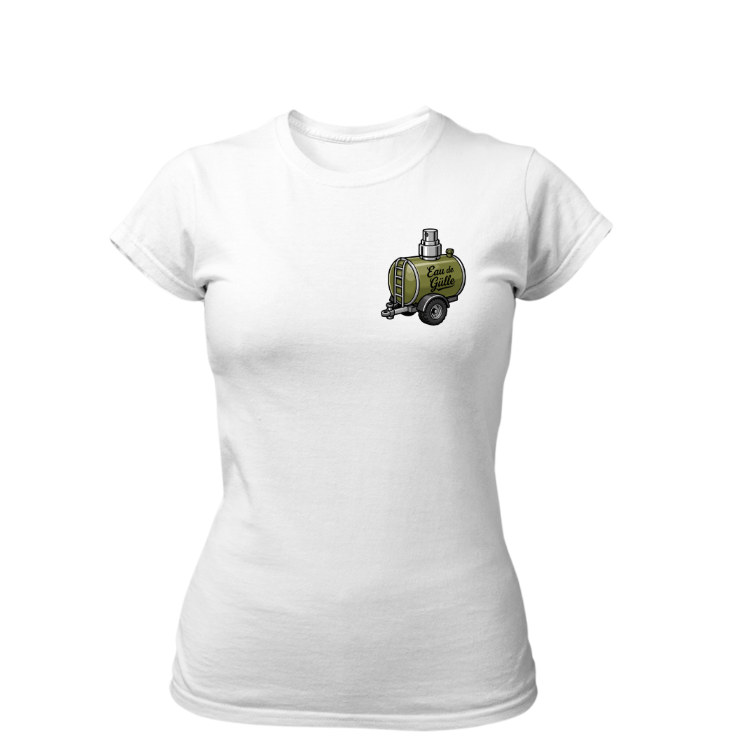 Eau de Gülle Brustdruck | Premium T Shirt