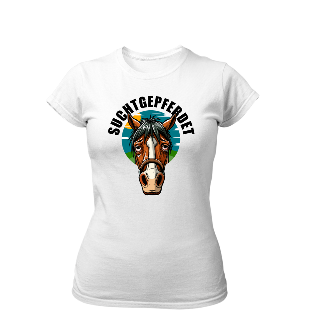 Suchtgepferdet | Premium T Shirt Frauen