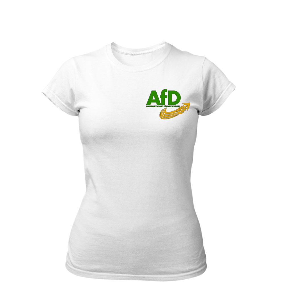 Agrarwirtschaft für Deutschland Brustdruck | Premium T Shirt Frauen