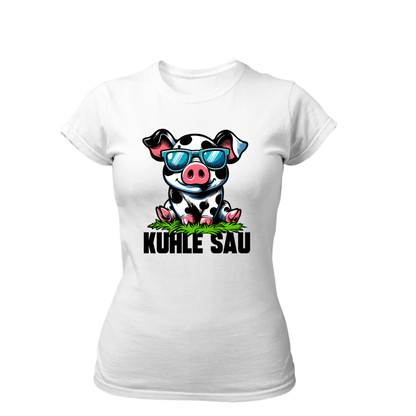 Kuhle Sau | Premium T Shirt Frauen