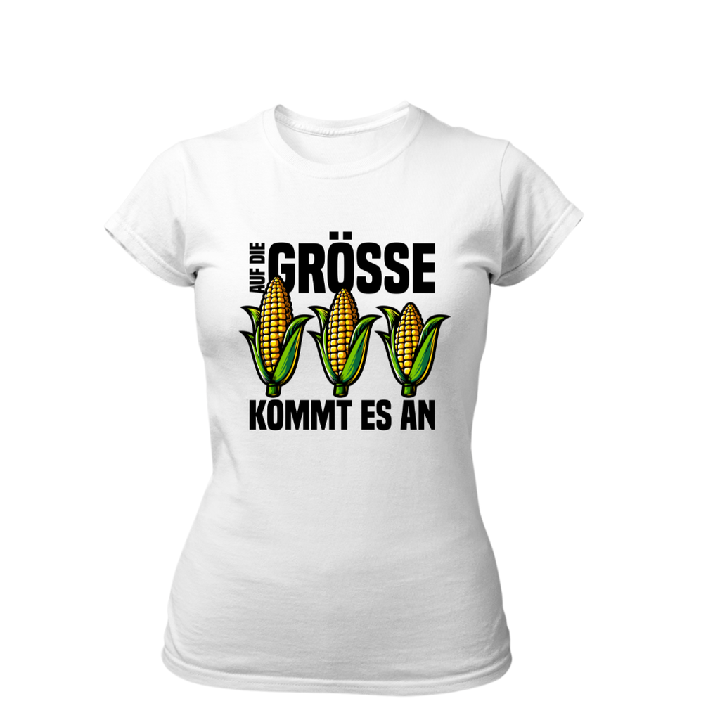 Auf die Größe kommt es an | Premium T Shirt Frauen