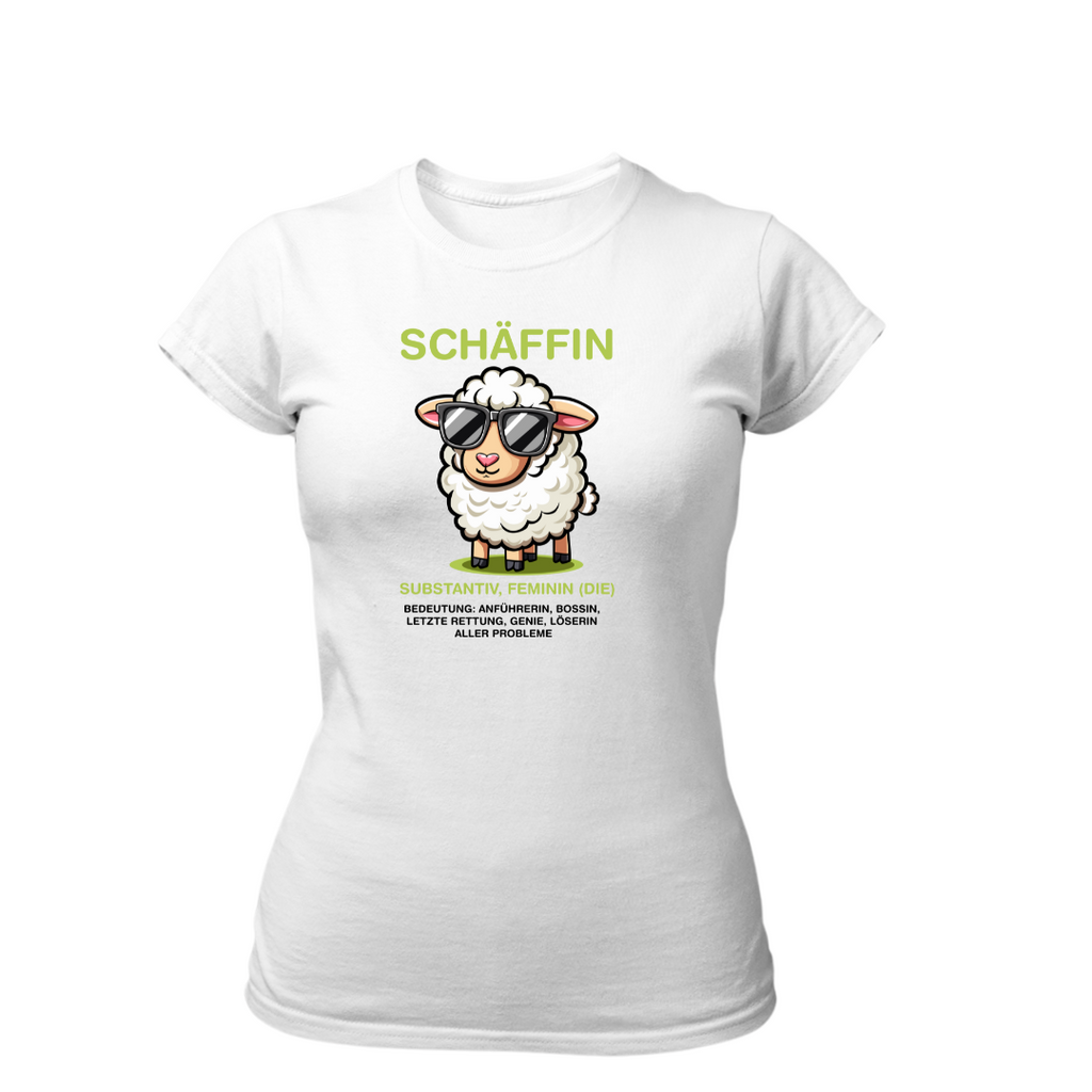 Schäffin Bedeutung | Premium T Shirt Frauen