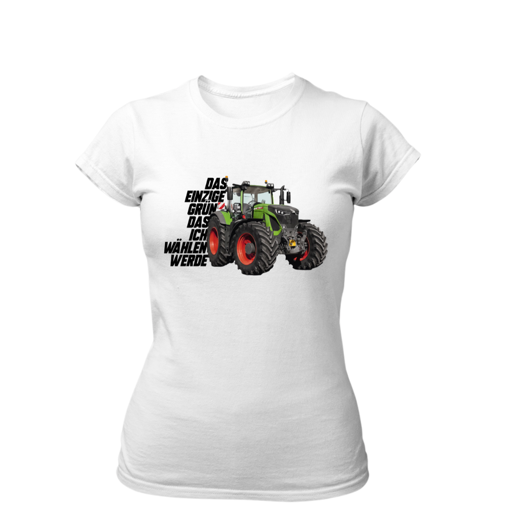 Das Einzige Grün, das ich wählen werde | Premium T Shirt Frauen