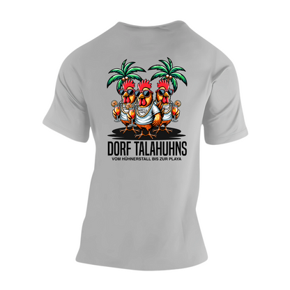 Dorf Talahuhns Vom Hühnerstall bis zur Playa Rückseite | Premium T Shirt