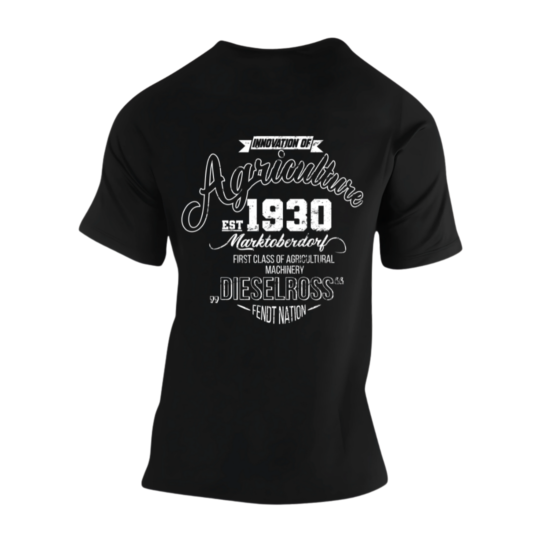 *NEU* Fendt History Vintage *Rückseite* Premium - T-Shirt