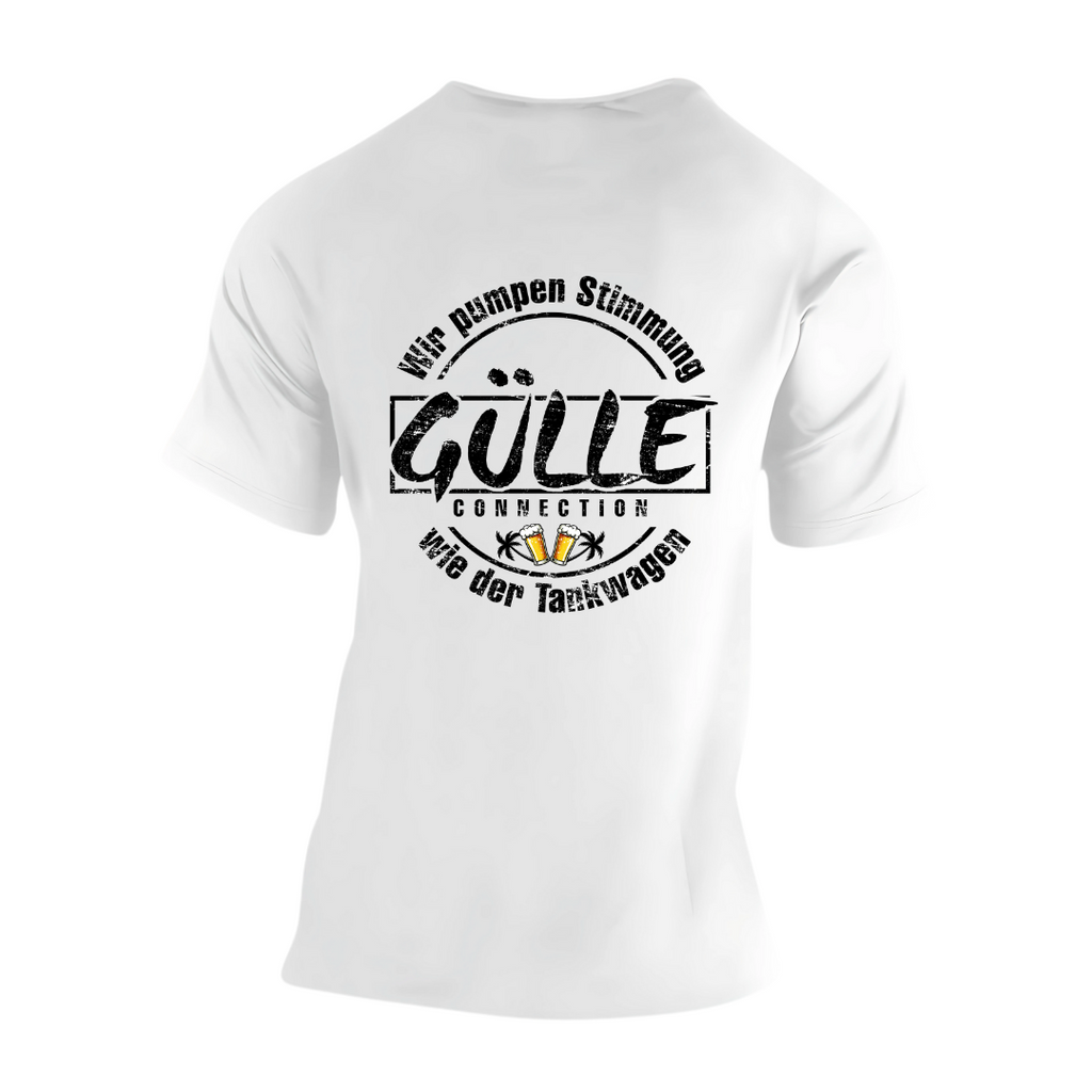 Gülle Connection Rückseite | Premium T Shirt