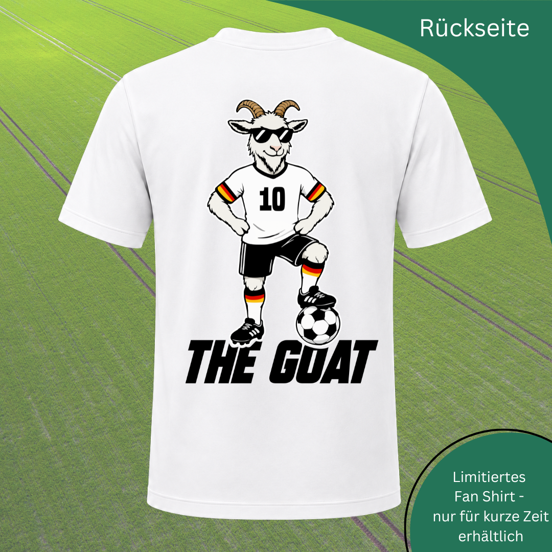 The GOAT Deutschland Beidseitig | Fan Shirt