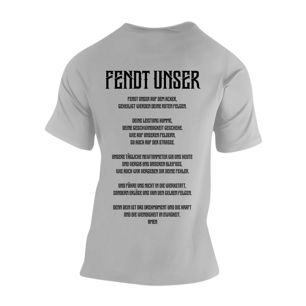 Fendt Unser Rückseite | Premium T Shirt