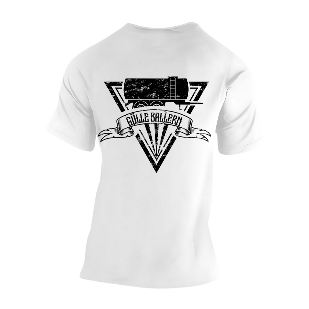 Gülle ballern Rückseite | Premium T Shirt