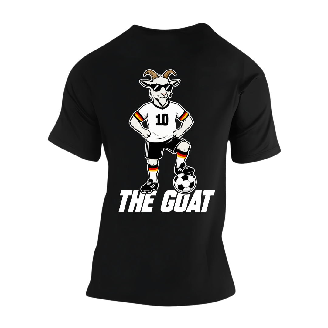 The GOAT Deutschland Rückseite | Premium T Shirt