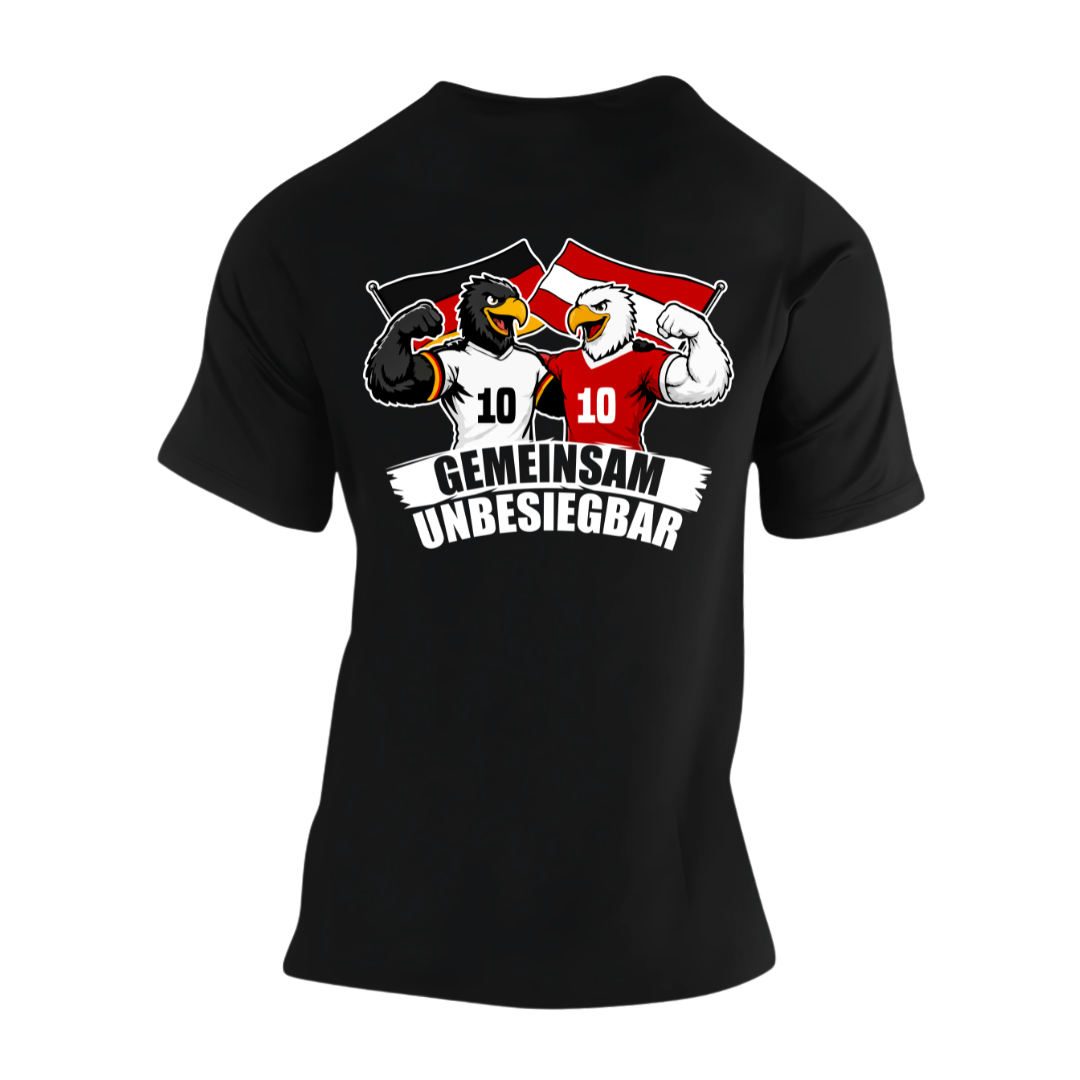 Adler Deutschland Österreich Rückseite | Premium T Shirt