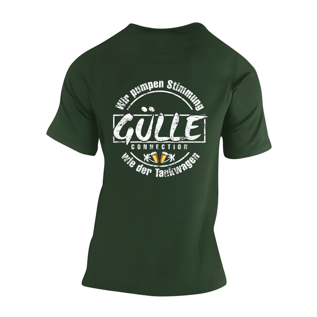 Gülle Connection Rückseite | Premium T Shirt