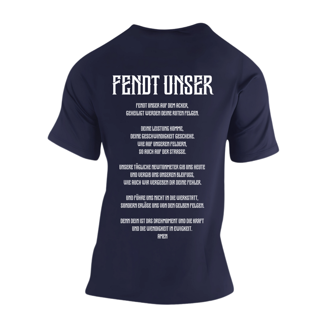 Fendt Unser Rückseite Premium T Shirt - Main Image