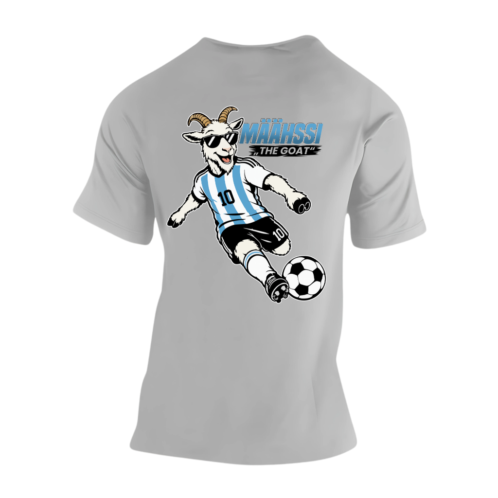 Määhssi The Goat Rückseite | Premium T Shirt