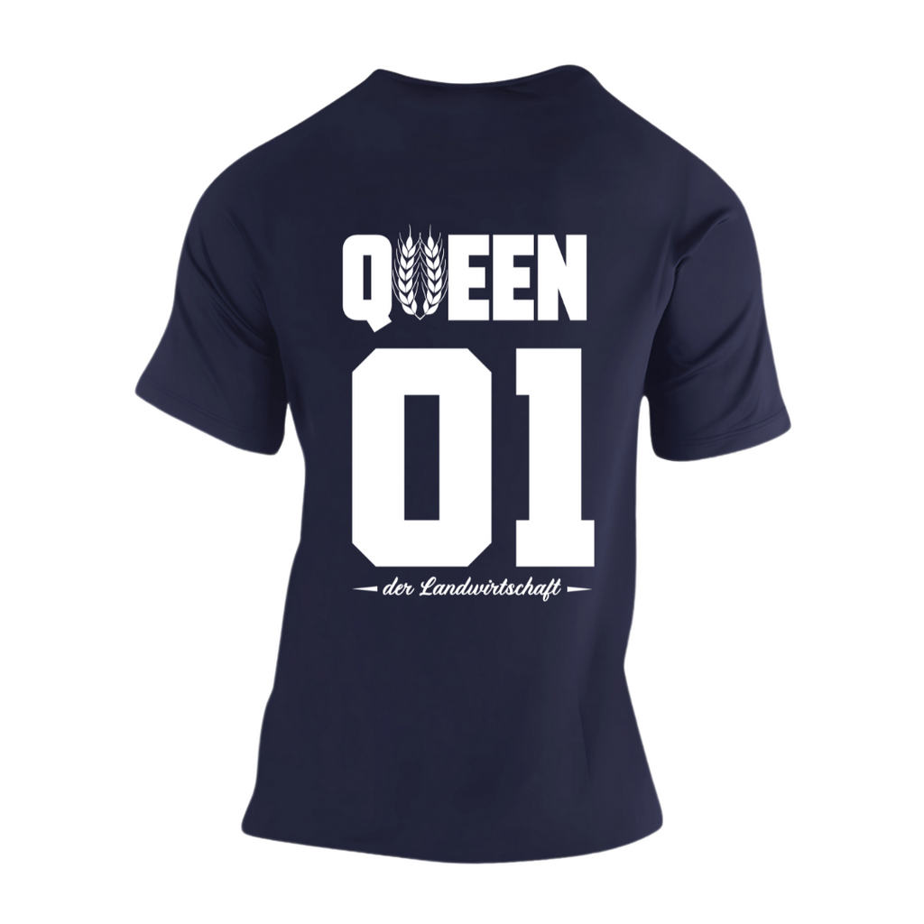 QUEEN der Landwirtschaft#2 Rückseite | Premium T Shirt
