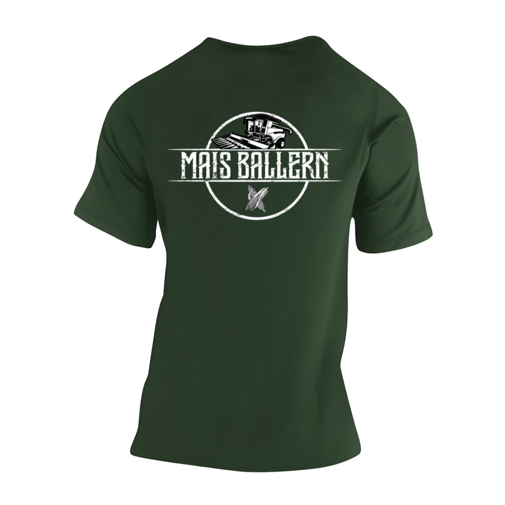 Mais ballern Rückseite | Premium T Shirt