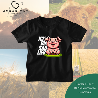 Ich bin Sau Lieb | T Shirt Kinder
