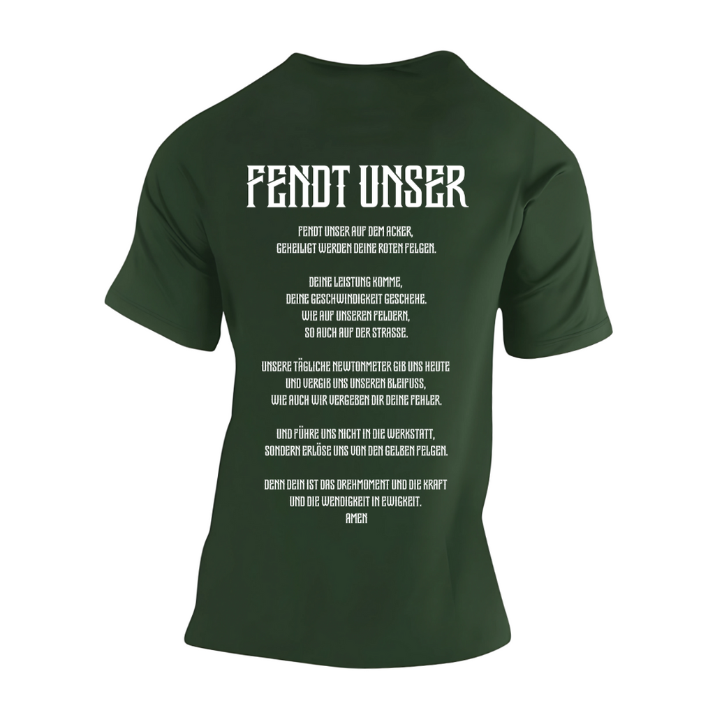 Fendt Unser Rückseite | Premium T Shirt