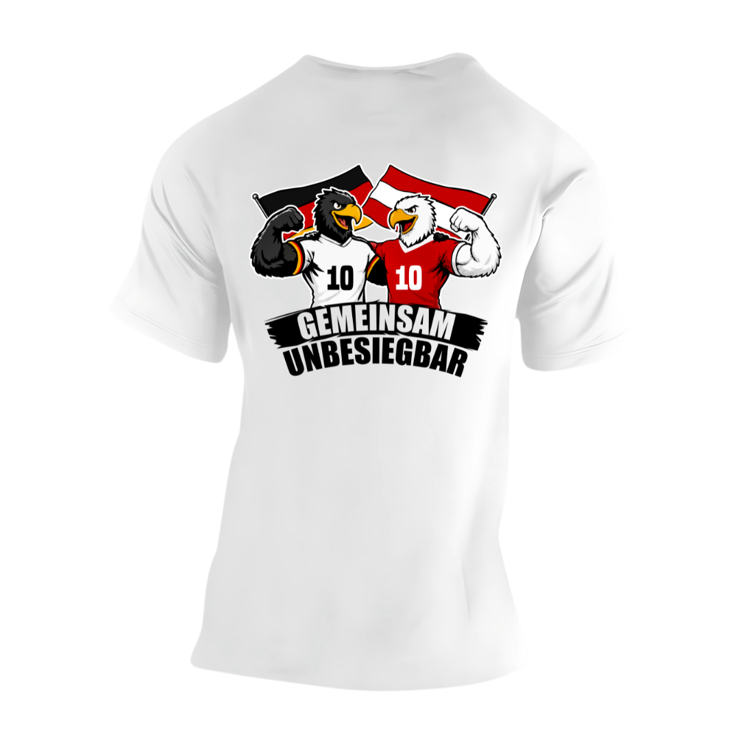 Adler Deutschland Österreich Rückseite | Premium T Shirt