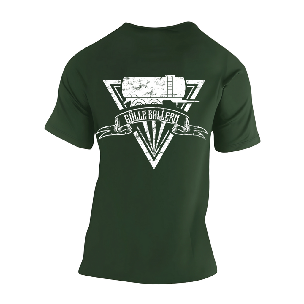 Gülle ballern Rückseite | Premium T Shirt