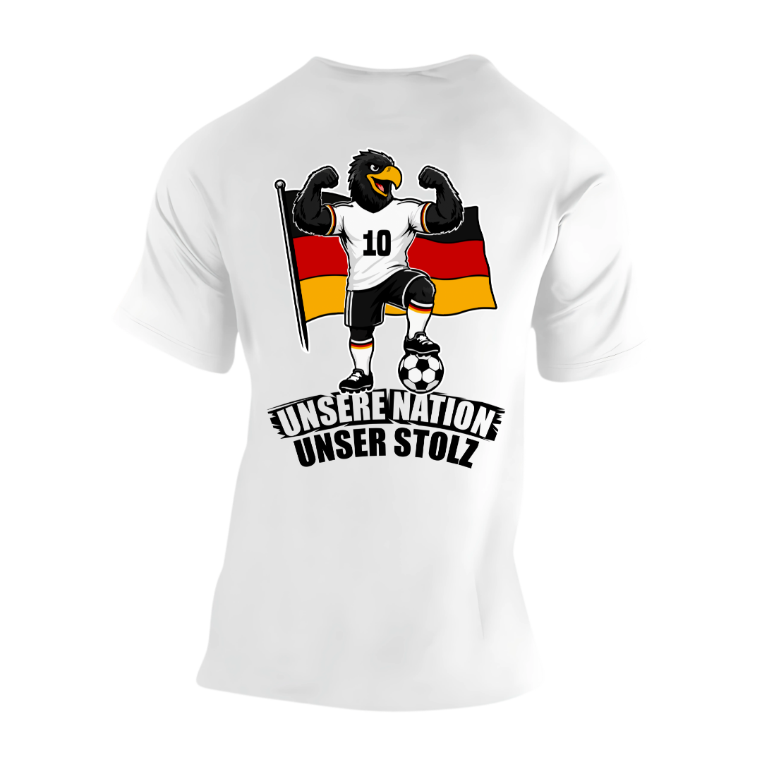 Adler Deutschland Rückseite | Premium T Shirt