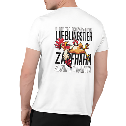 Lieblingstier Zapfhahn Rückseite | Premium T Shirt