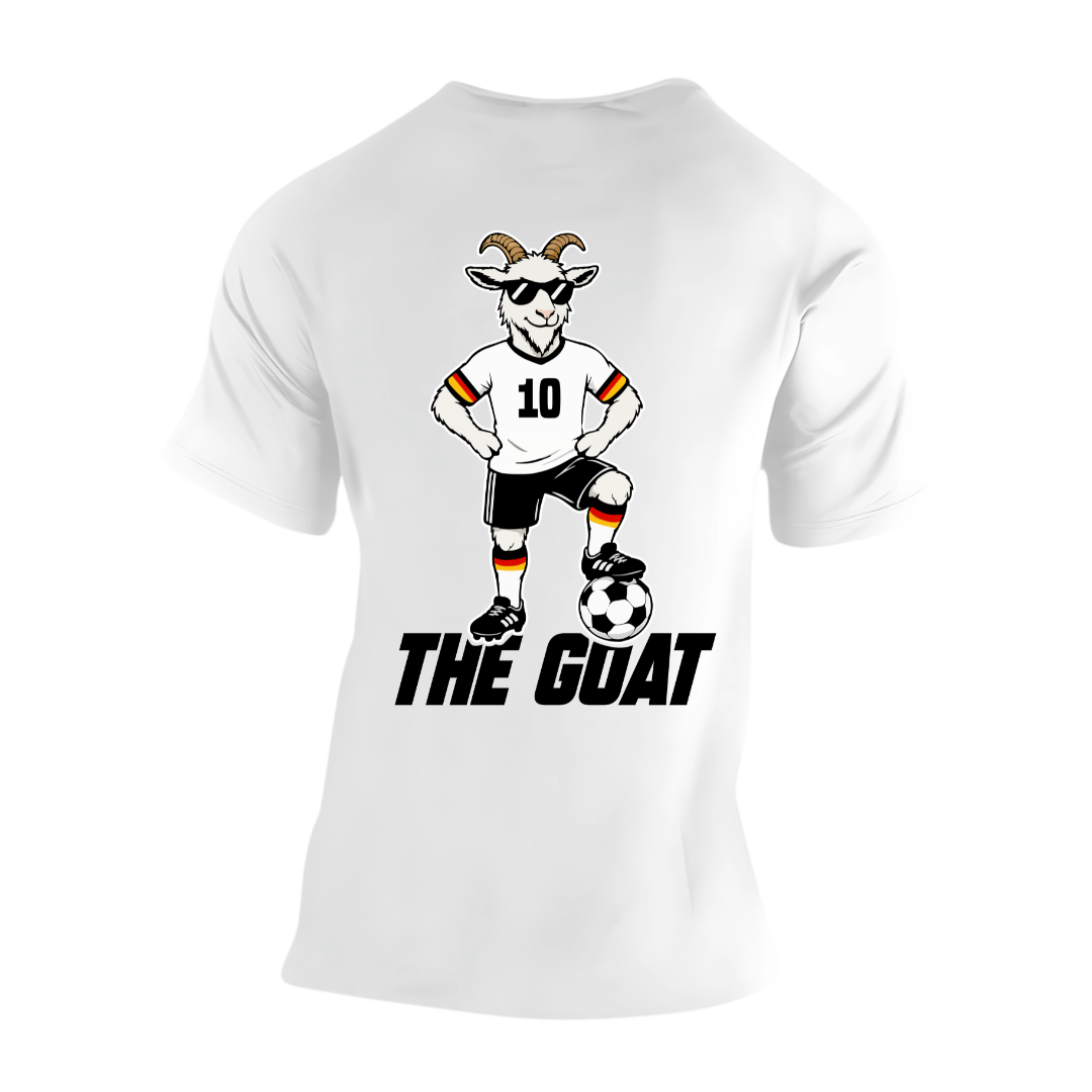 The GOAT Deutschland Rückseite | Premium T Shirt