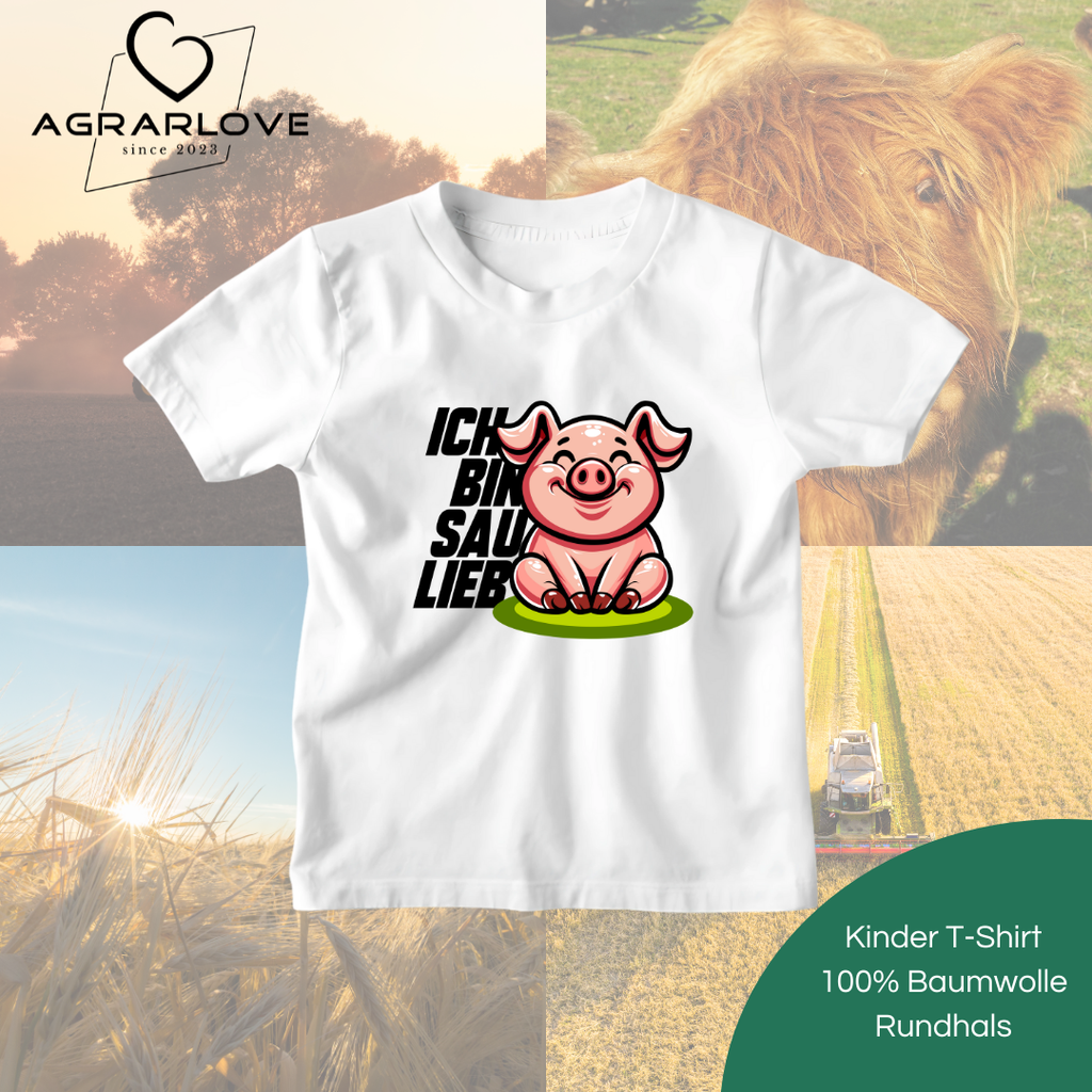 Ich bin Sau Lieb | T Shirt Kinder