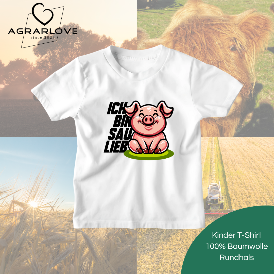 Ich bin Sau Lieb | T Shirt Kinder