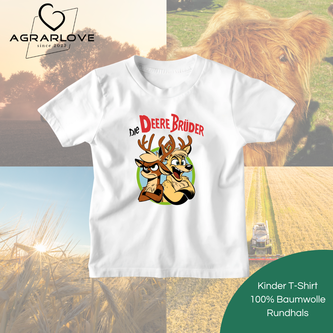 Deere Brüder | T Shirt Kinder