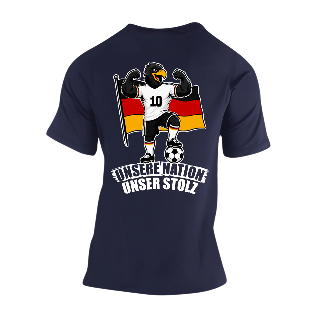 Adler Deutschland Rückseite | Premium T Shirt