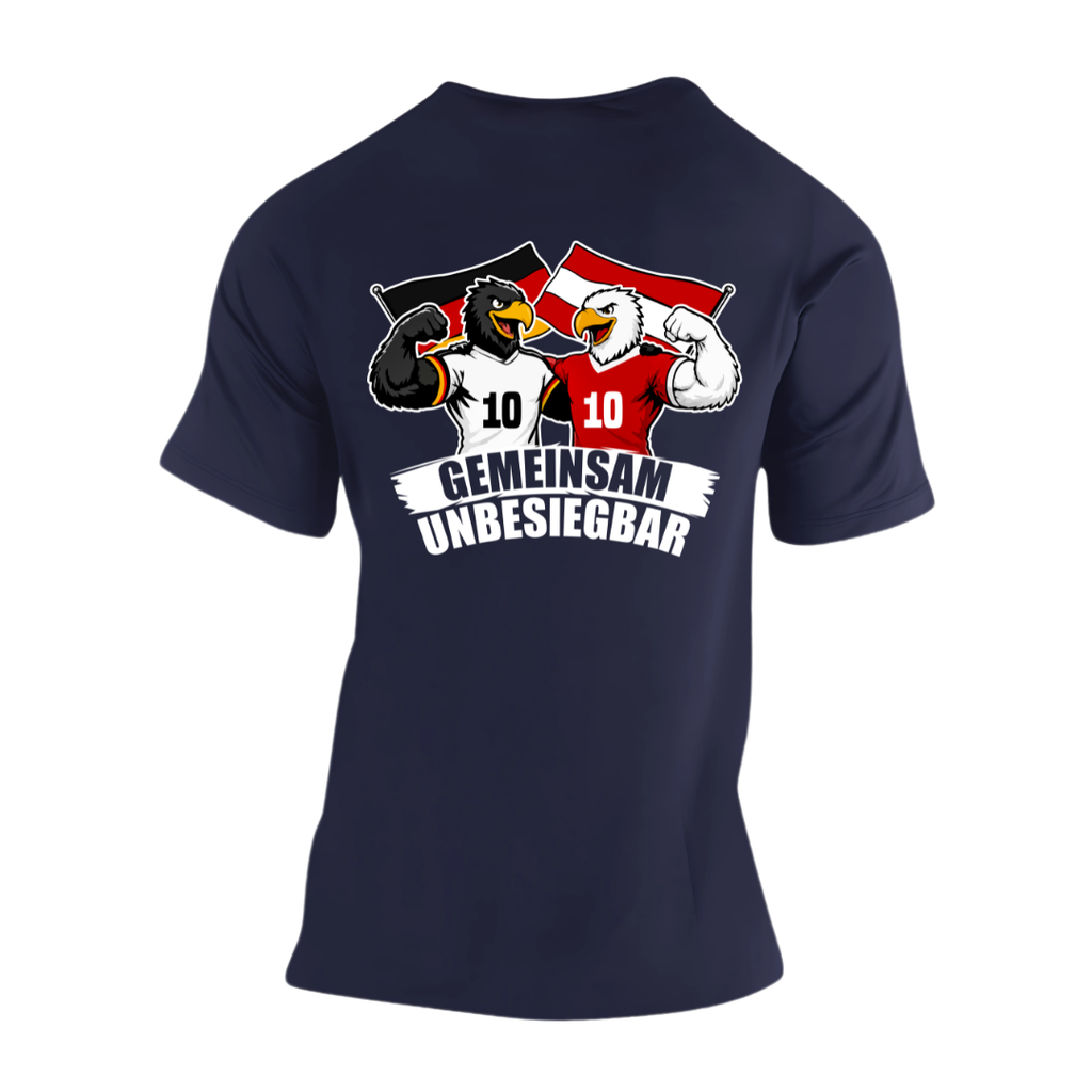 Adler Deutschland Österreich Rückseite | Premium T Shirt