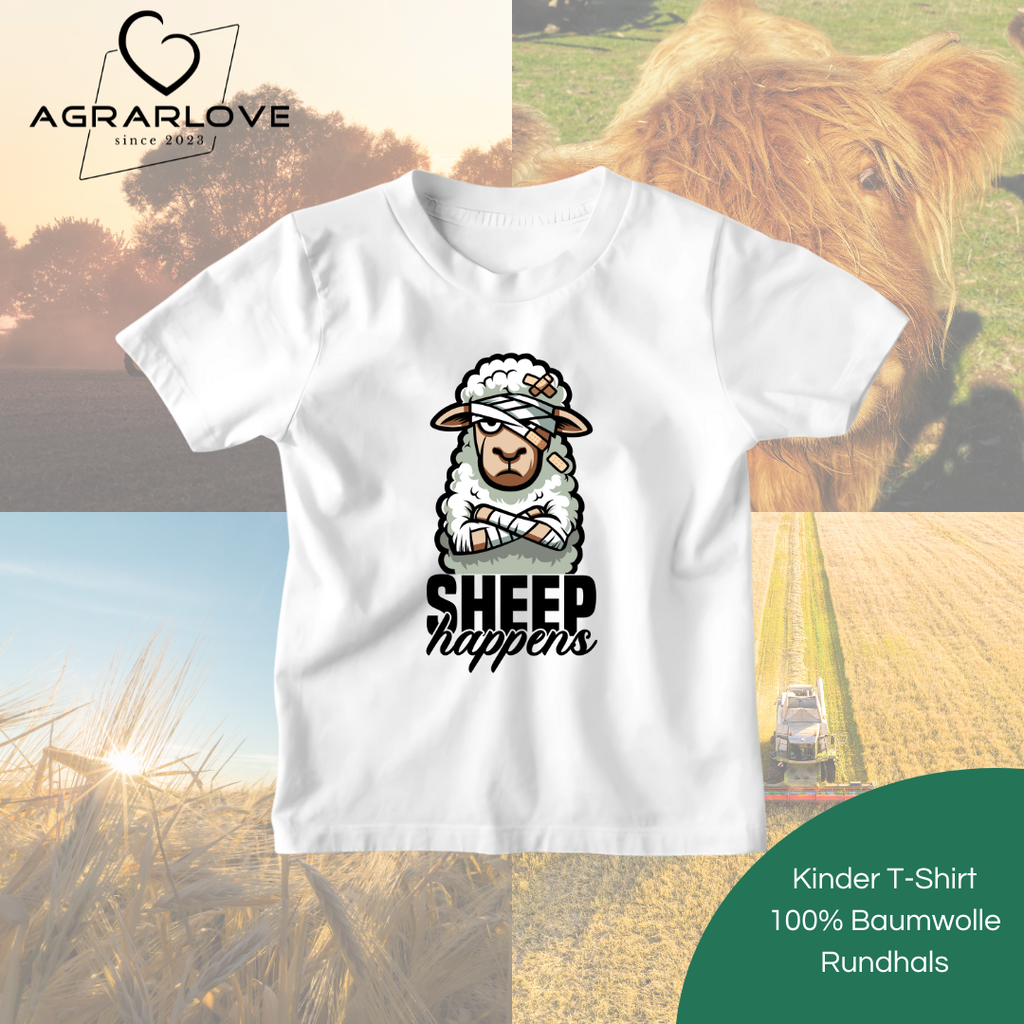 Sheep happens | T Shirt Kinder