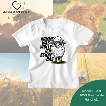 Komme was Wolle ich Schaf das | T Shirt Kinder