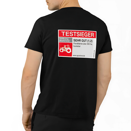 Stiftung Malletest Fendtfahrer #1 Rückseite| Premium T Shirt