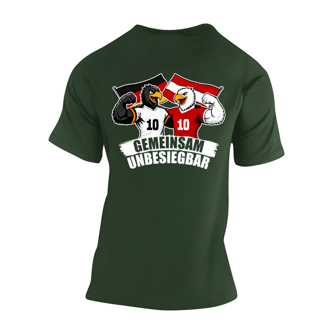 Adler Deutschland Österreich Rückseite | Premium T Shirt