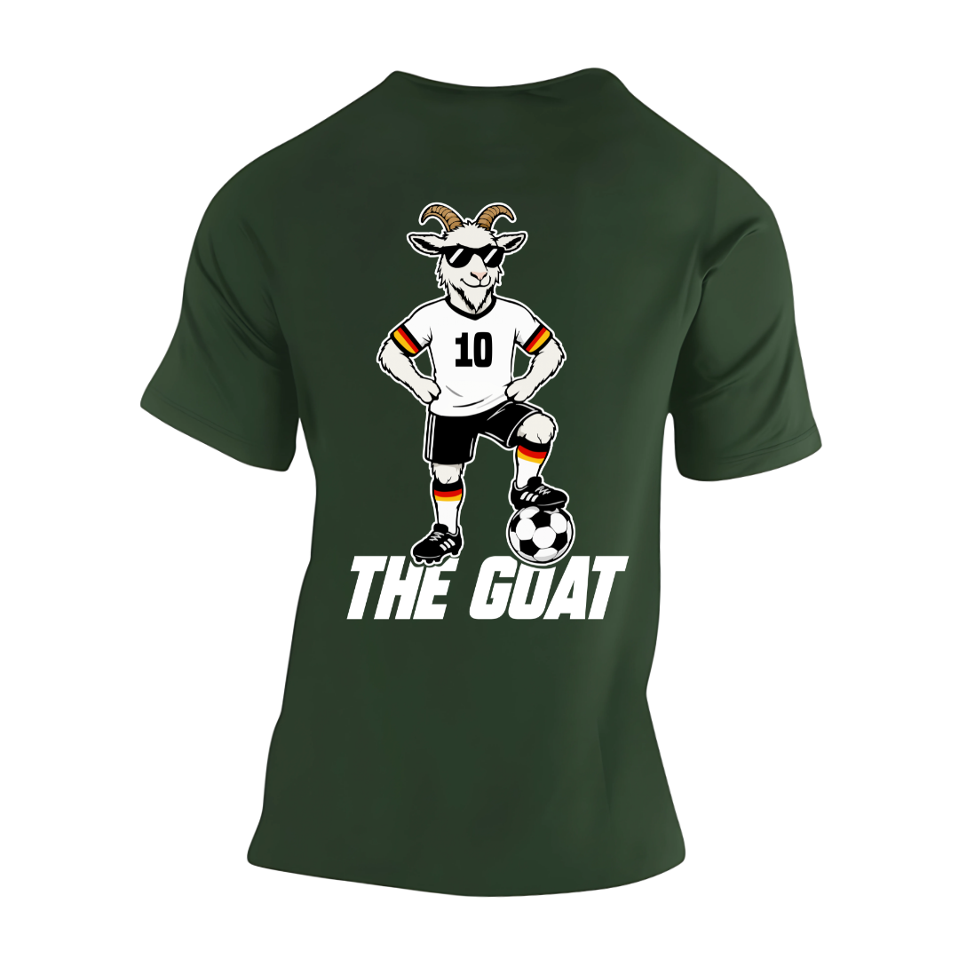 The GOAT Deutschland Rückseite | Premium T Shirt
